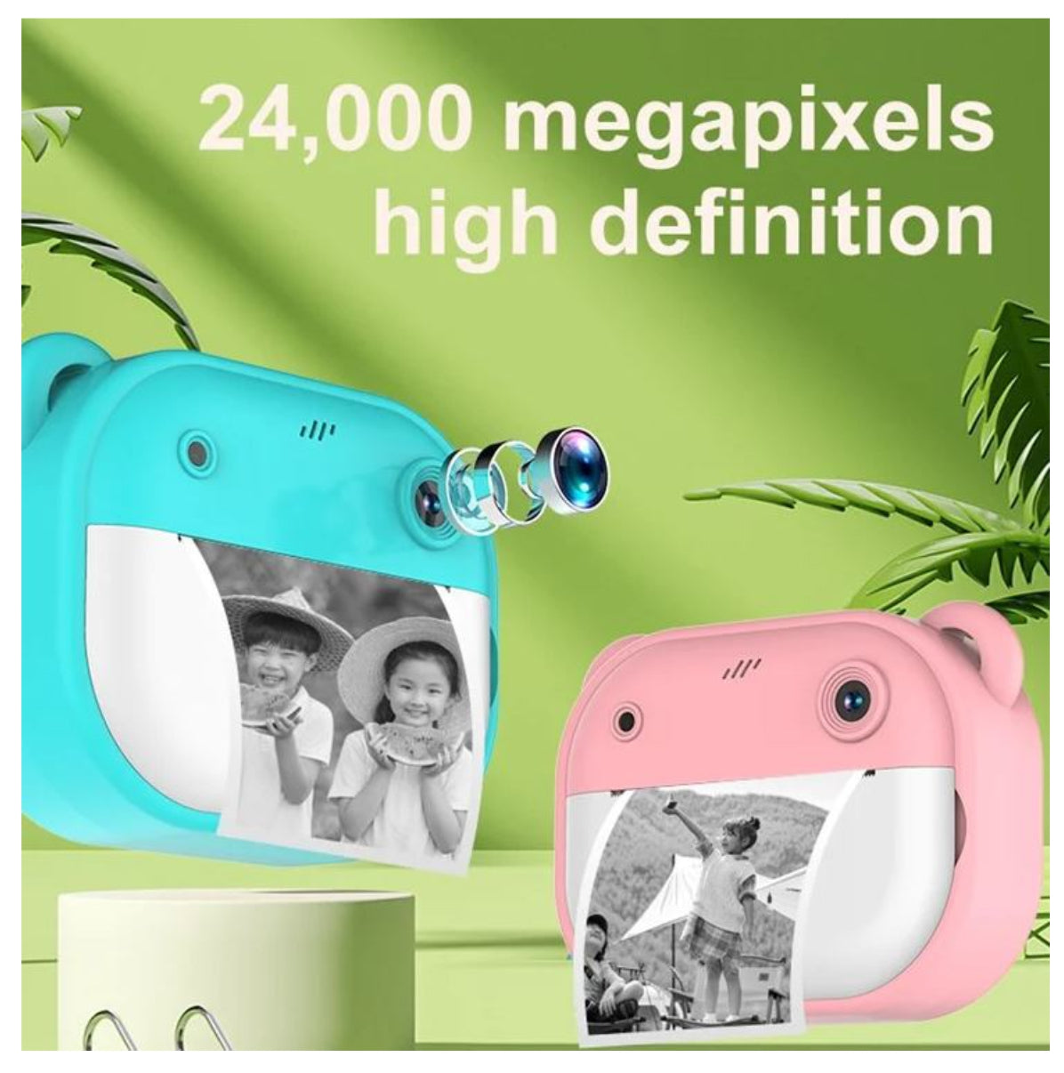 Camara impresión instantánea HD Infantil