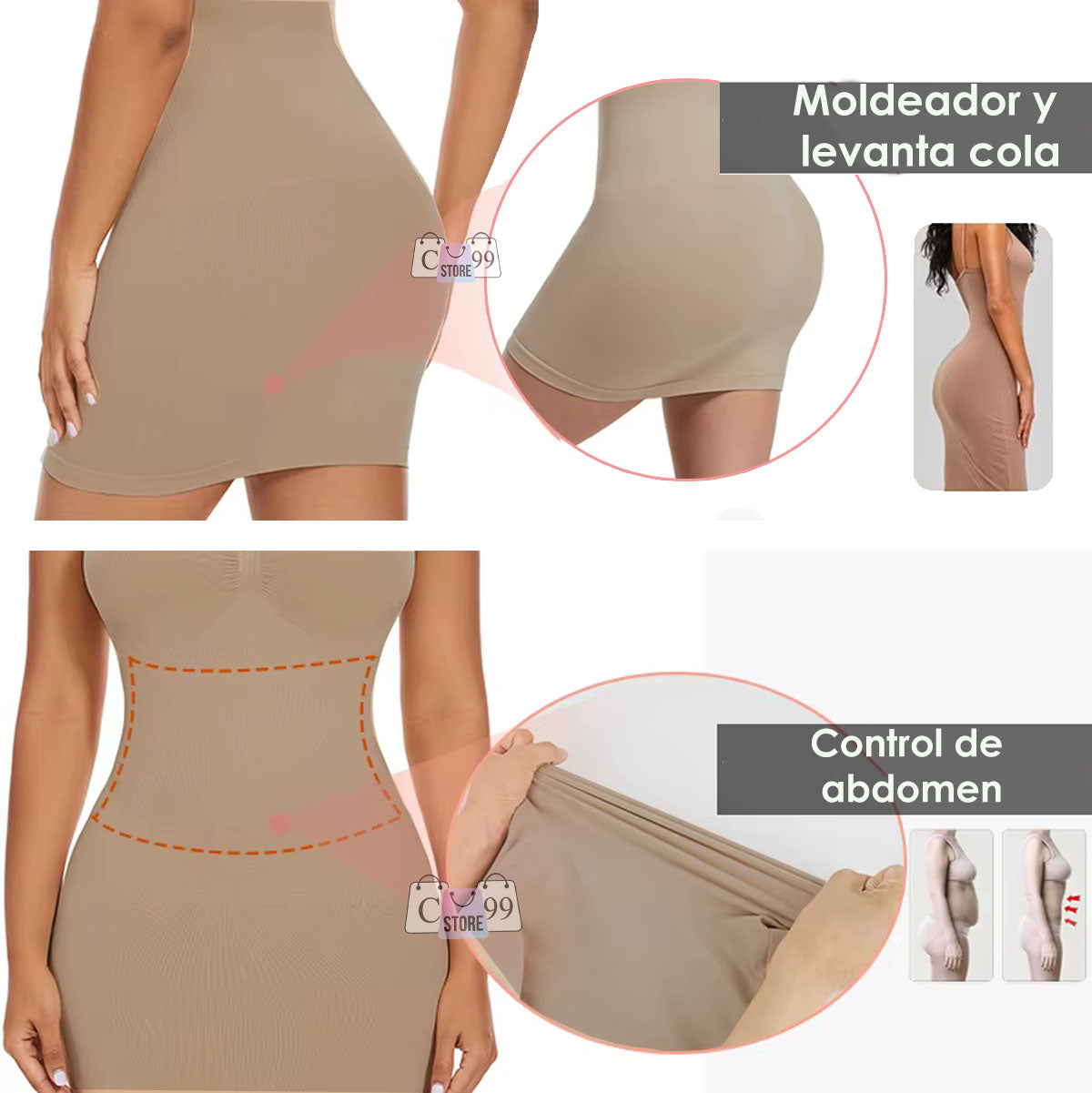 Vestido Invisible De Mujer Ropa Interior