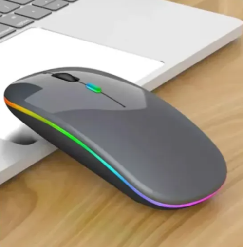 Mouse Inalámbrico Recargable GRIS