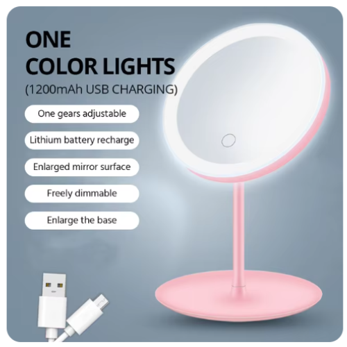 Espejo LED Touch Inalámbrico Glamour Por