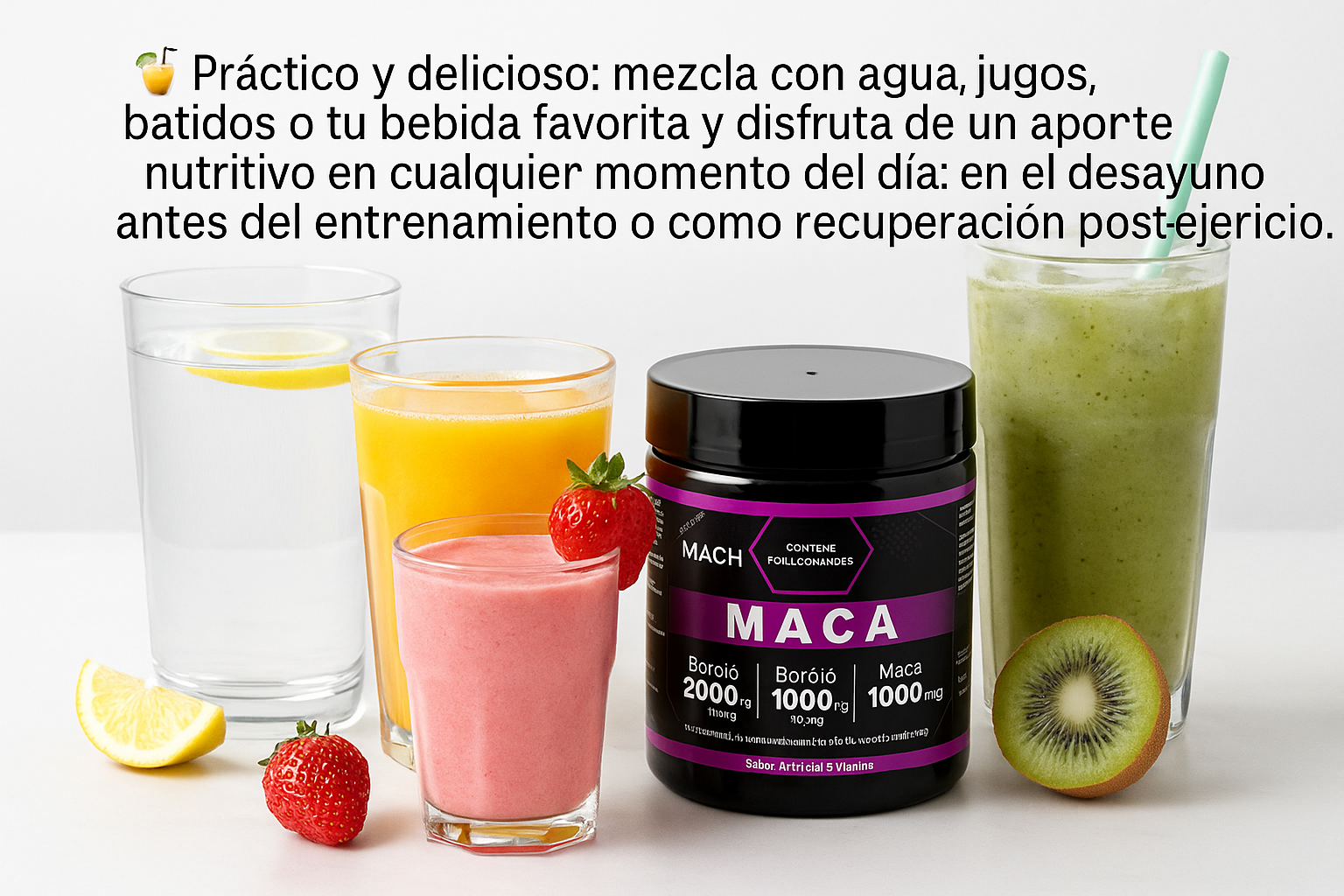 Mach Maca versatility and usage promotional image