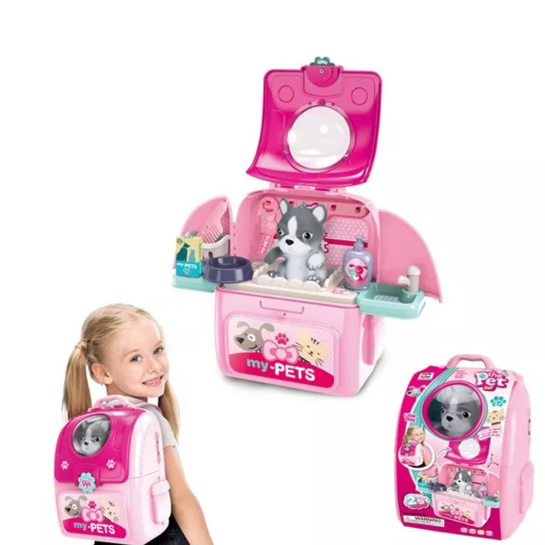 Set PERRITO Maleta Portátil Niña Didáct