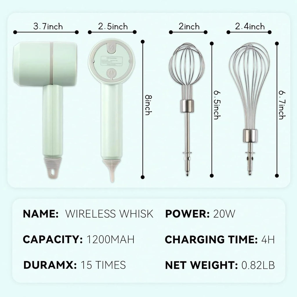 Picador Y Batidor Inalámbrico Multiusos