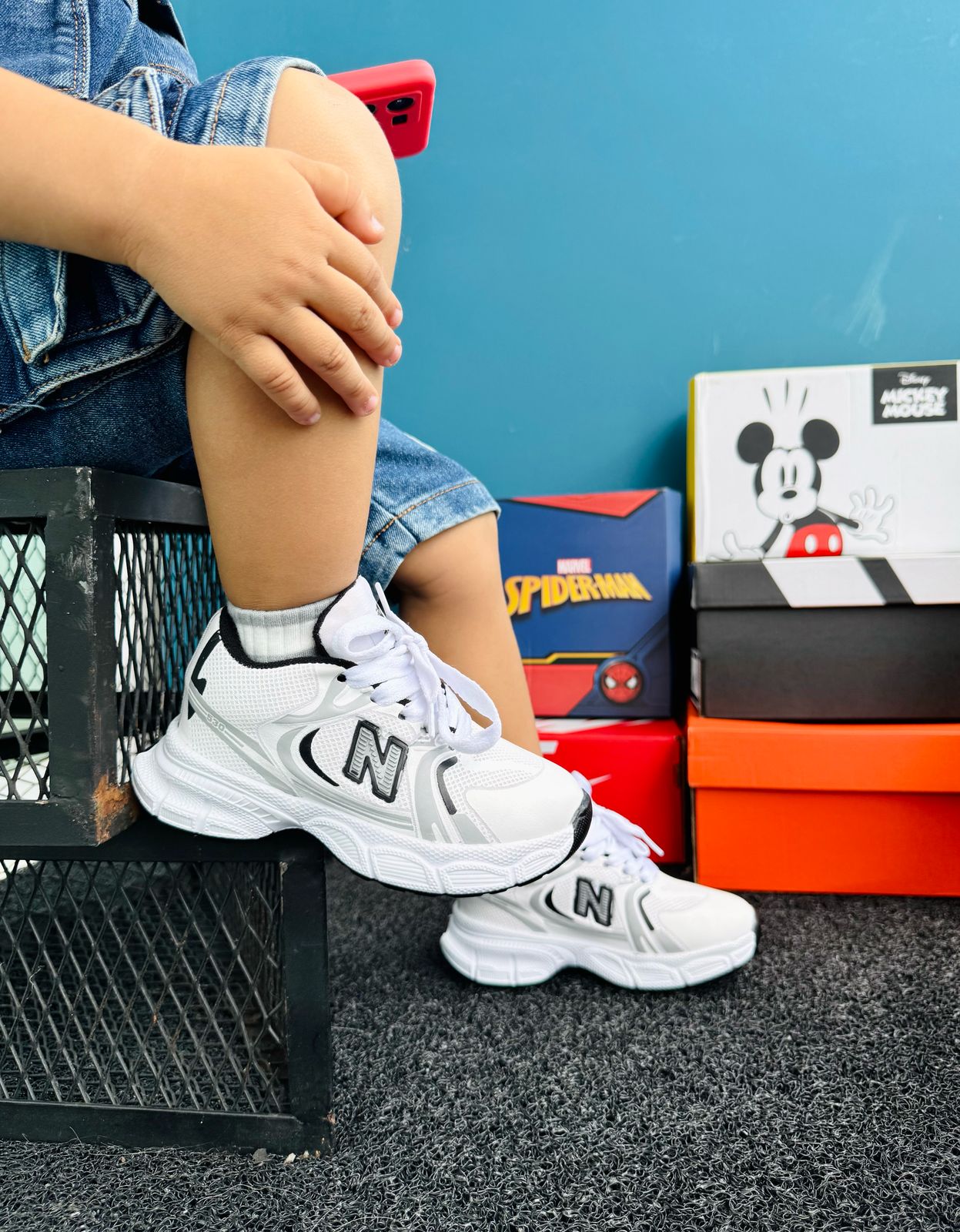 Gray helmet for bikers