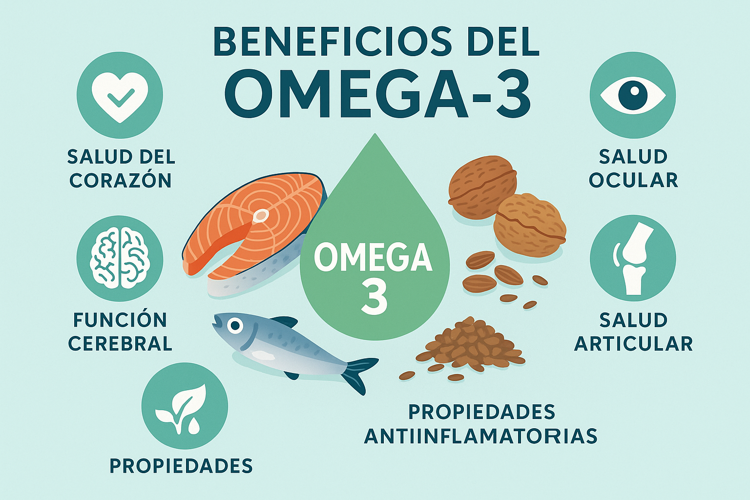 escreva os beneficios em espanhol por favor