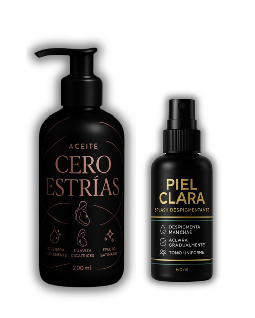 ACEITE CERO ESTRÍAS + SPLAHS PIEL CLARA
