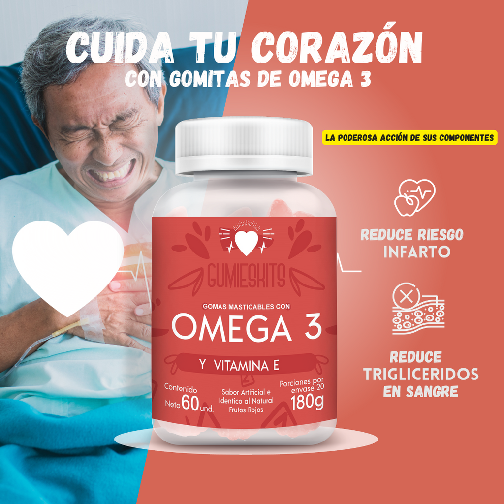 Gomitas Omega 3 x60