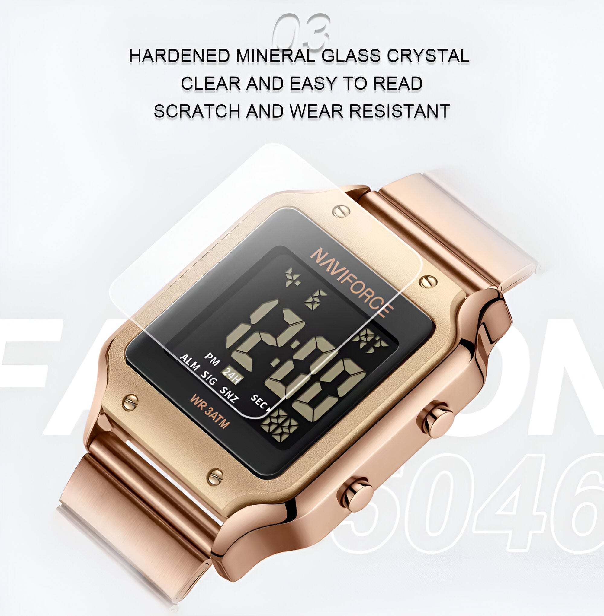 Reloj Naviforce Sport Nf5046 Mujer Digit