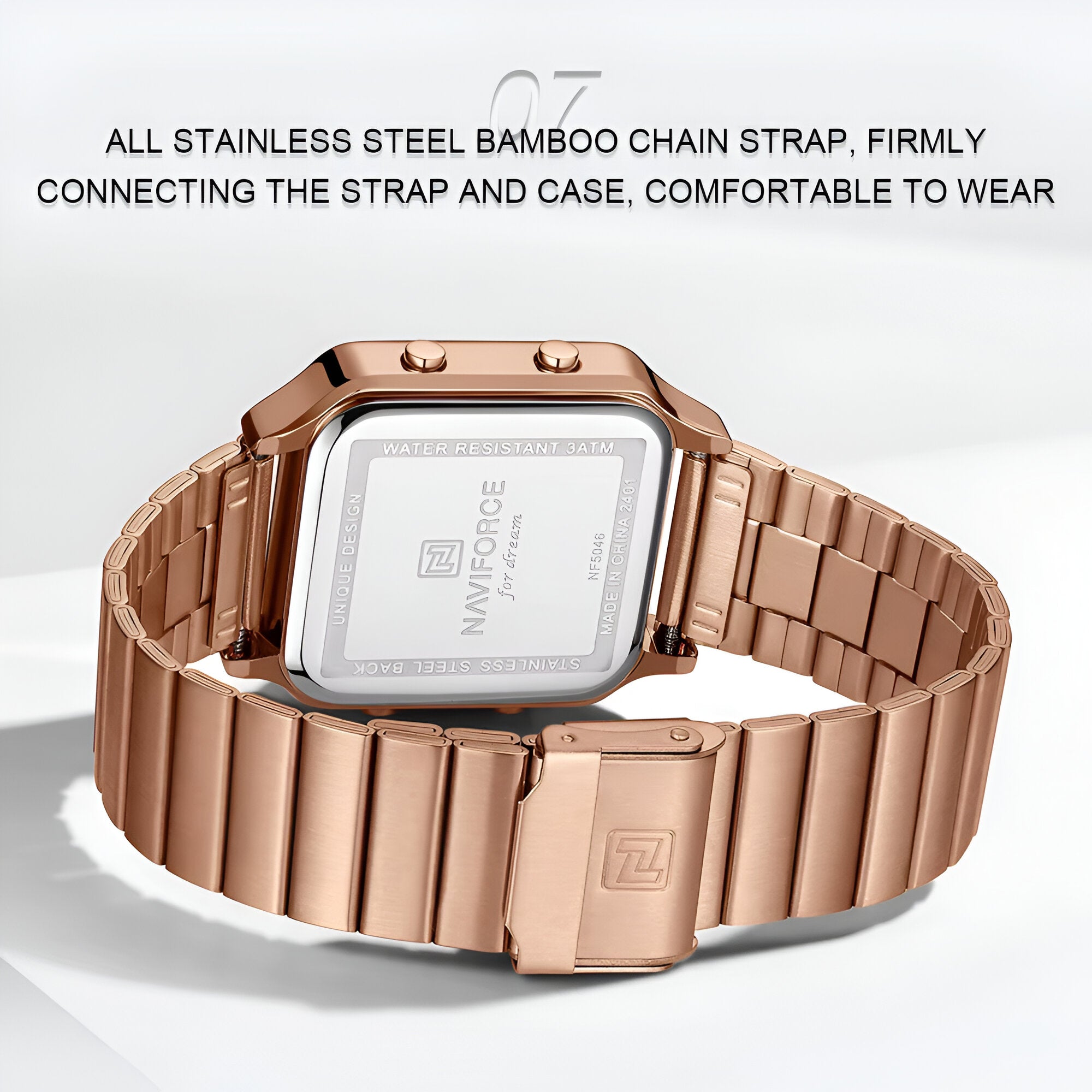 Reloj Naviforce Sport Nf5046 Mujer Digit