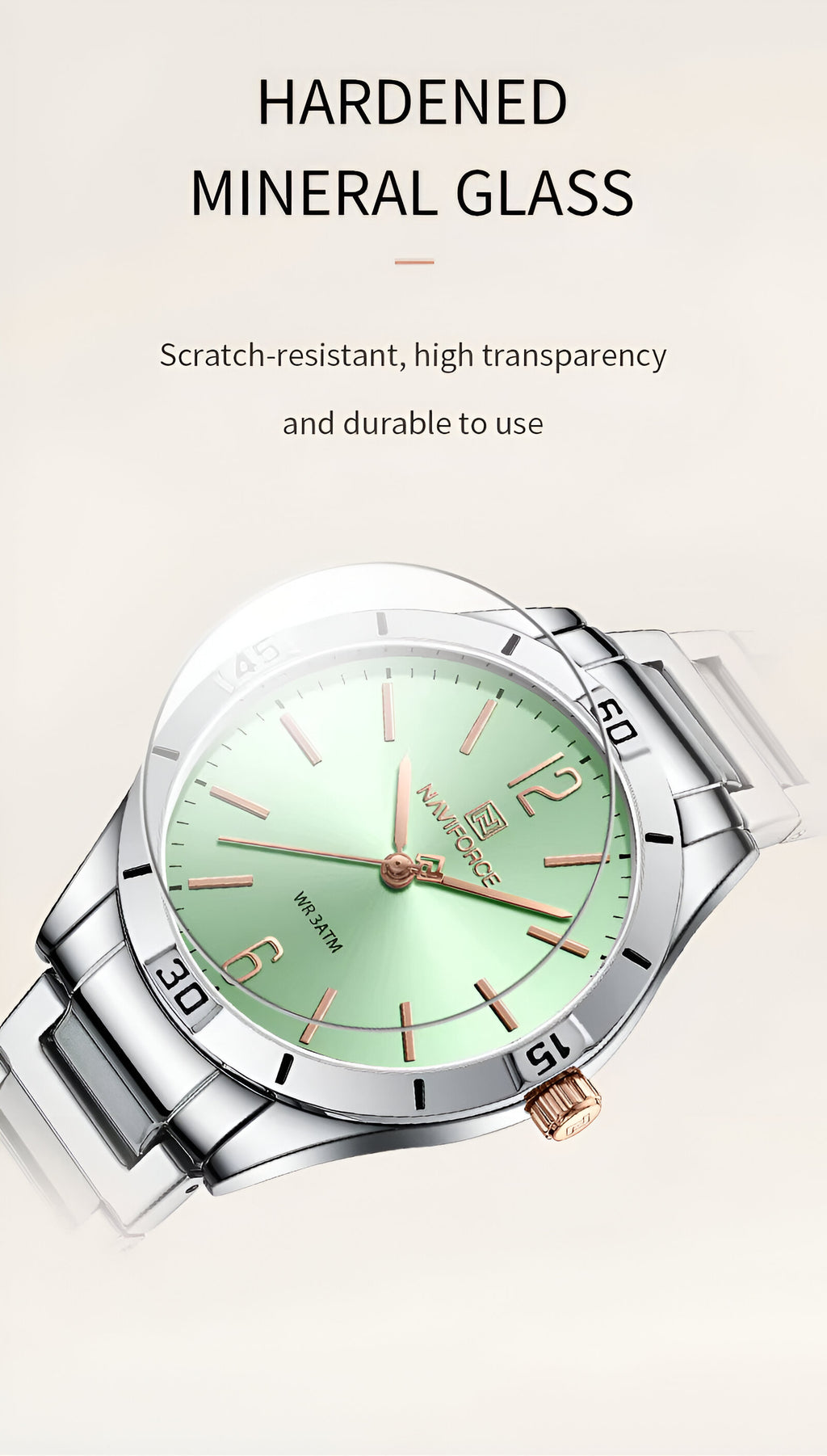 Reloj Naviforce Casual Nf5029 Mujer Acer