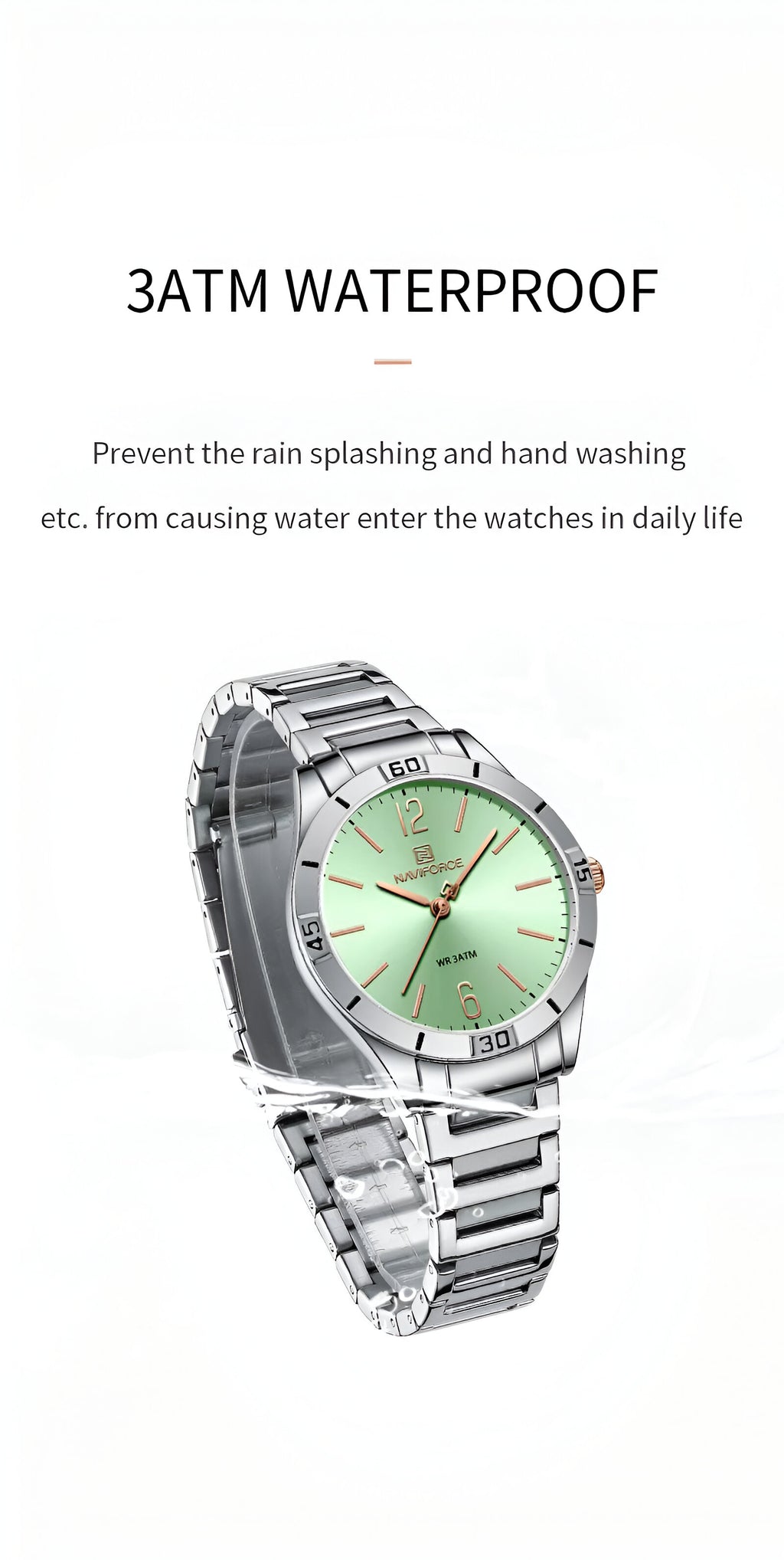 Reloj Naviforce Casual Nf5029 Mujer Acer