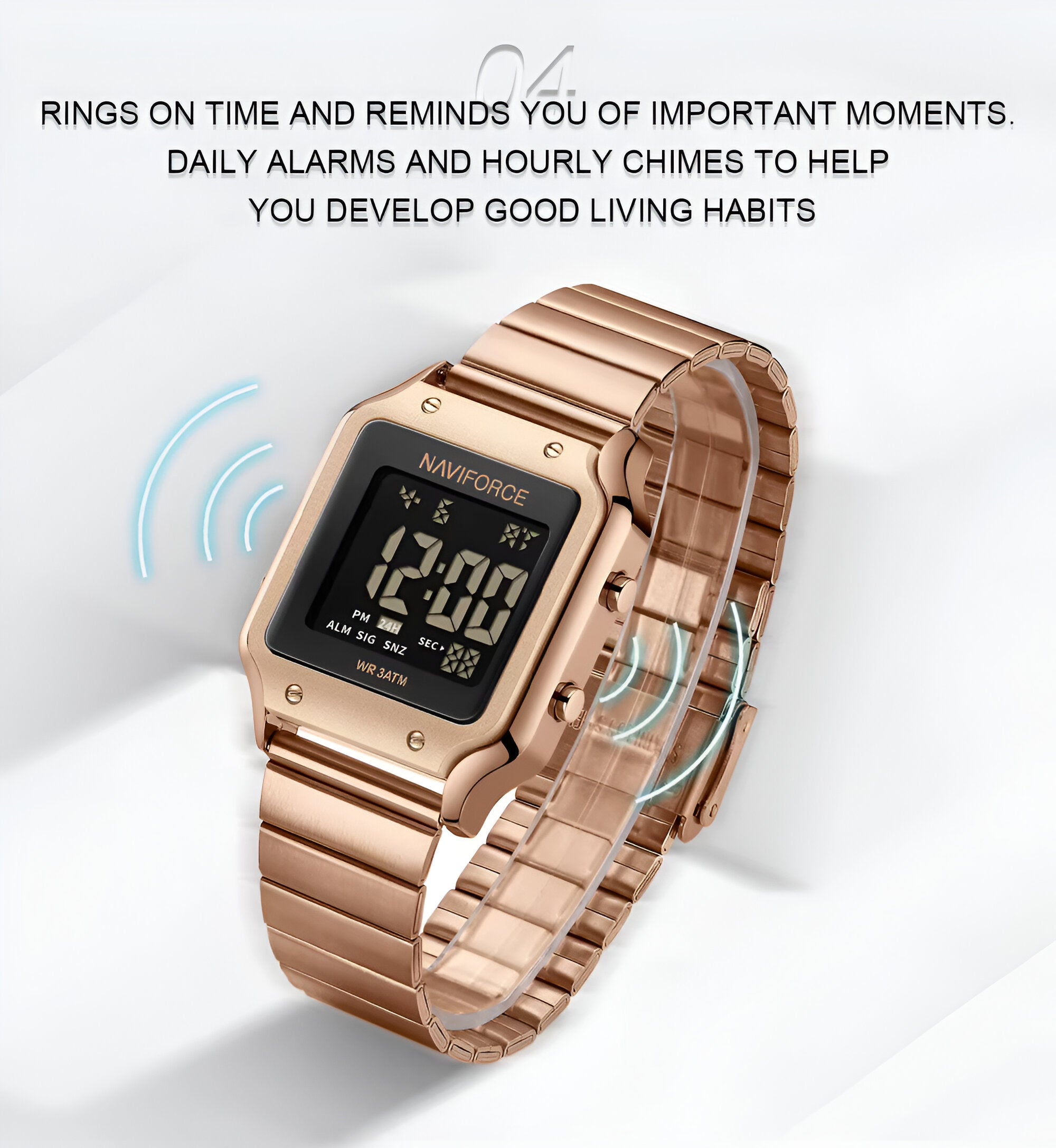 Reloj Naviforce Sport Nf5046 Mujer Digit