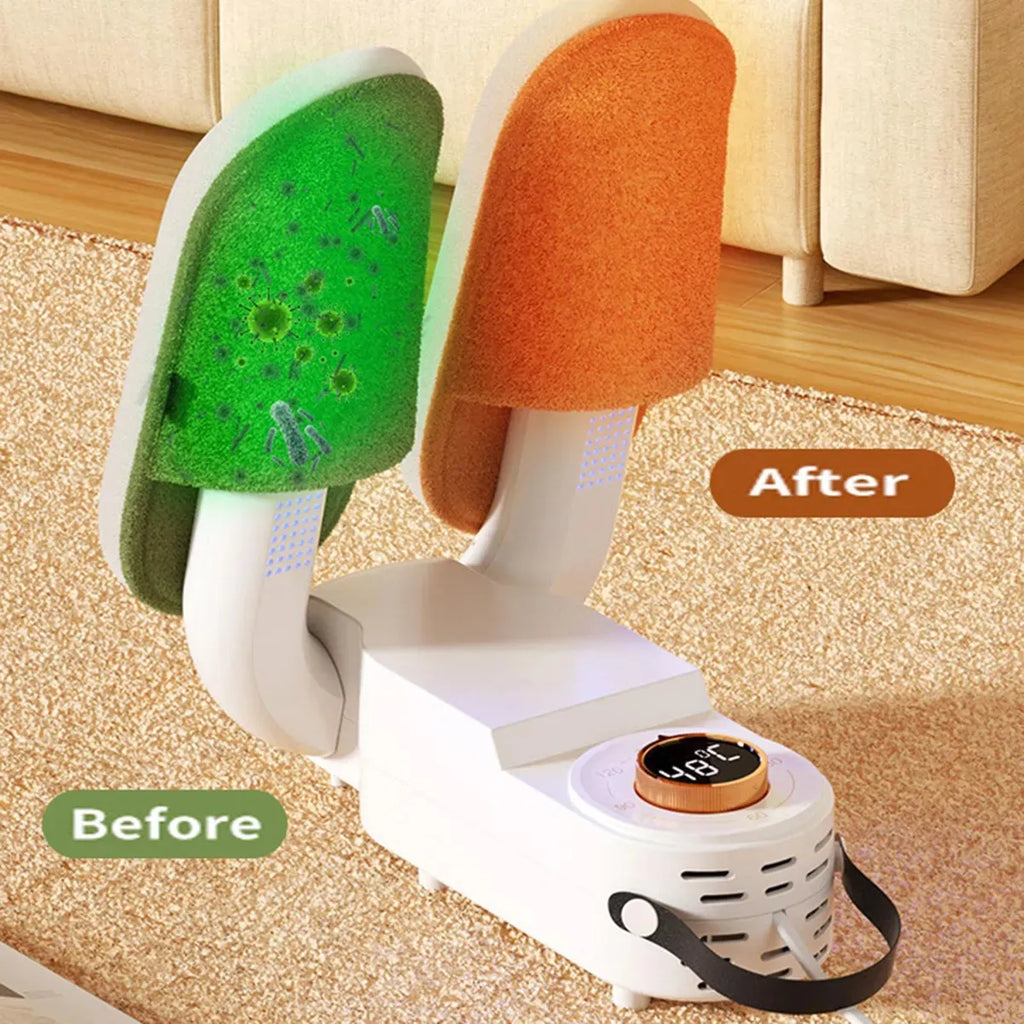 secador de zapatos portatil