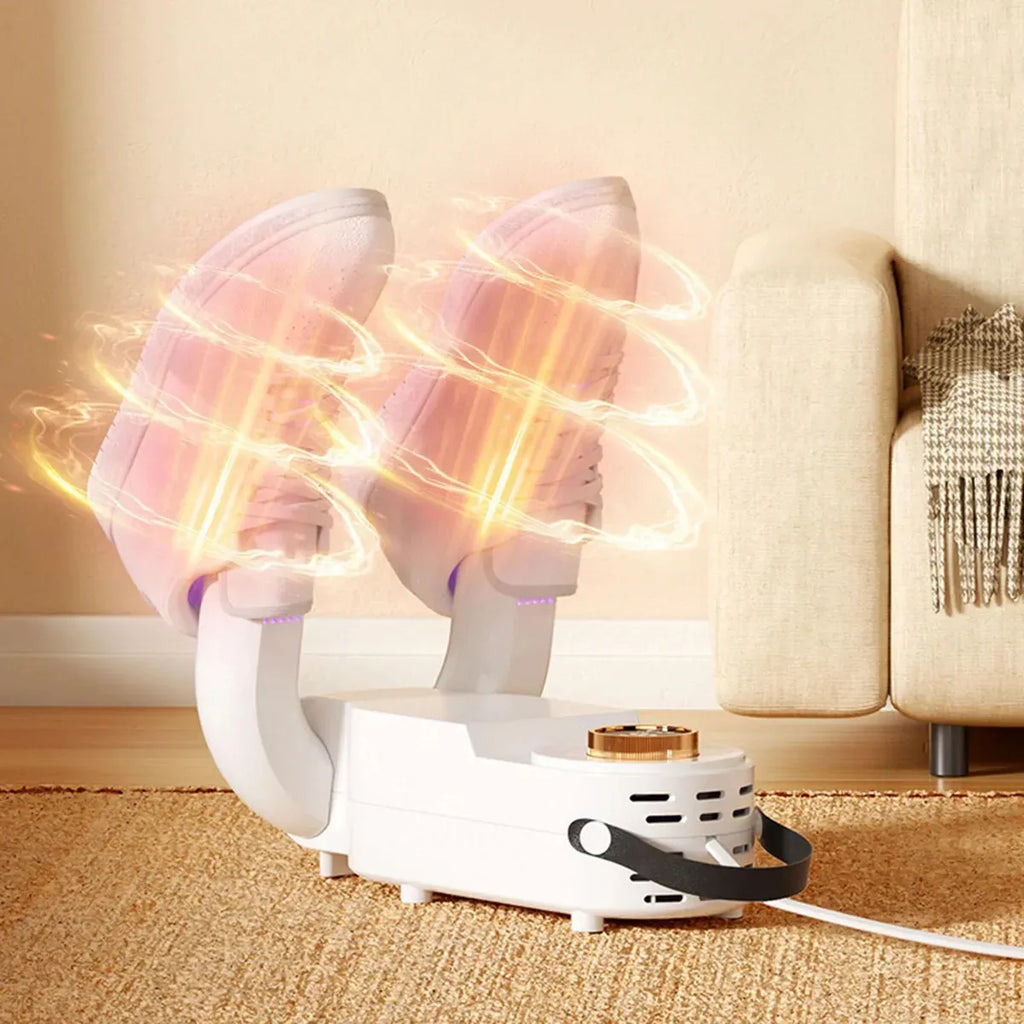 secador de zapatos portatil