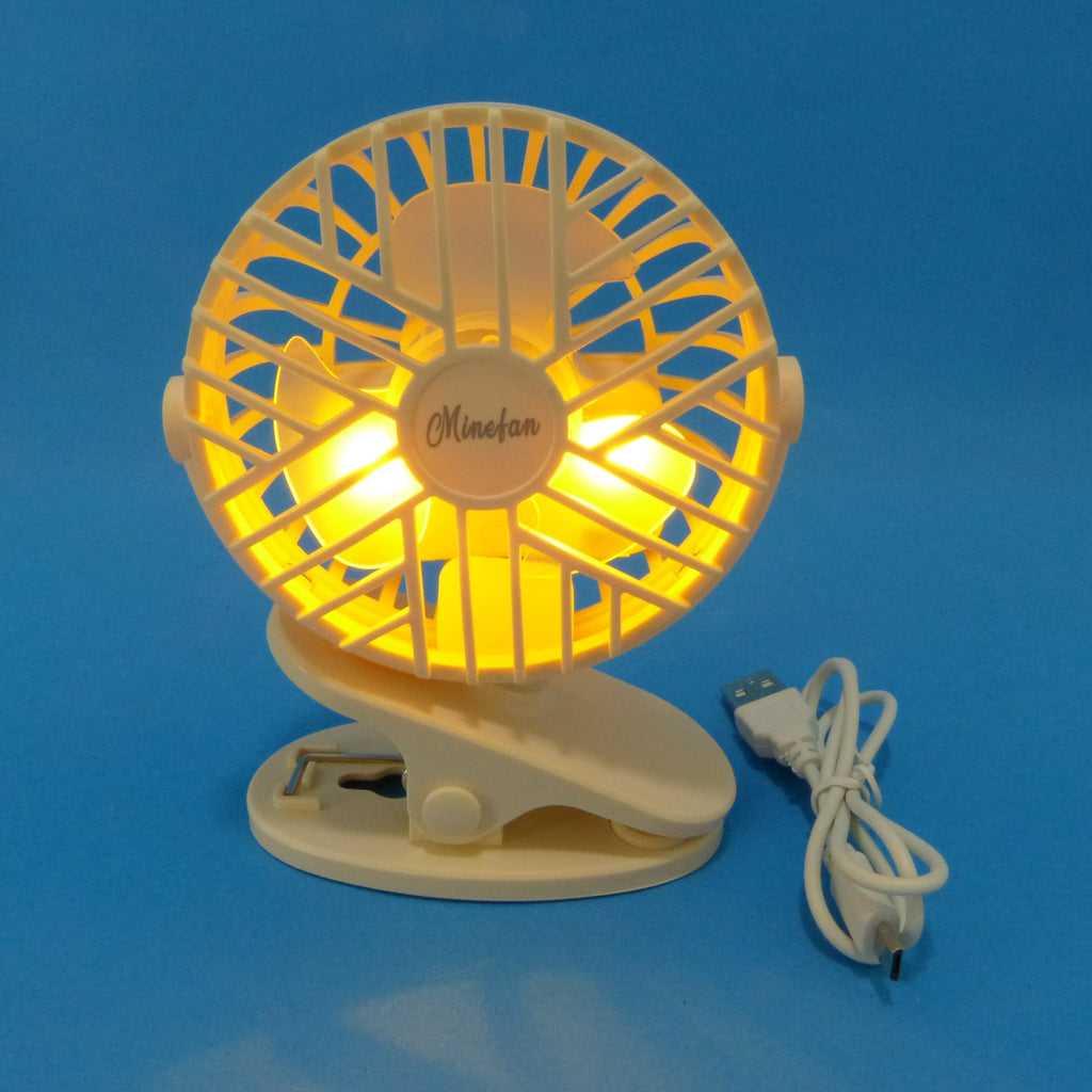 Ventilador de escritorio pequeño minefa